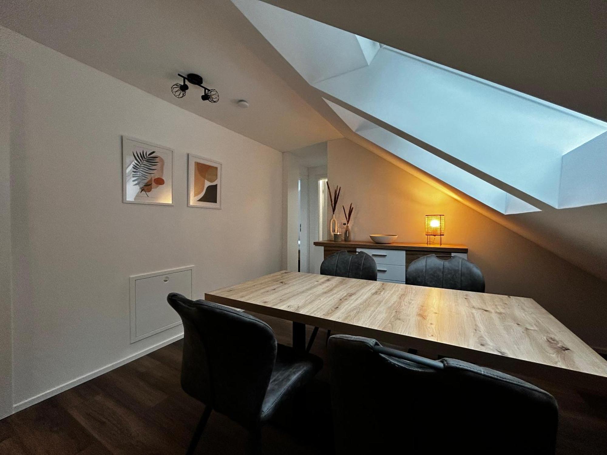 Moderne Ferienwohnung Fuer Familien Im Dachgeschoss Bosau Exteriér fotografie