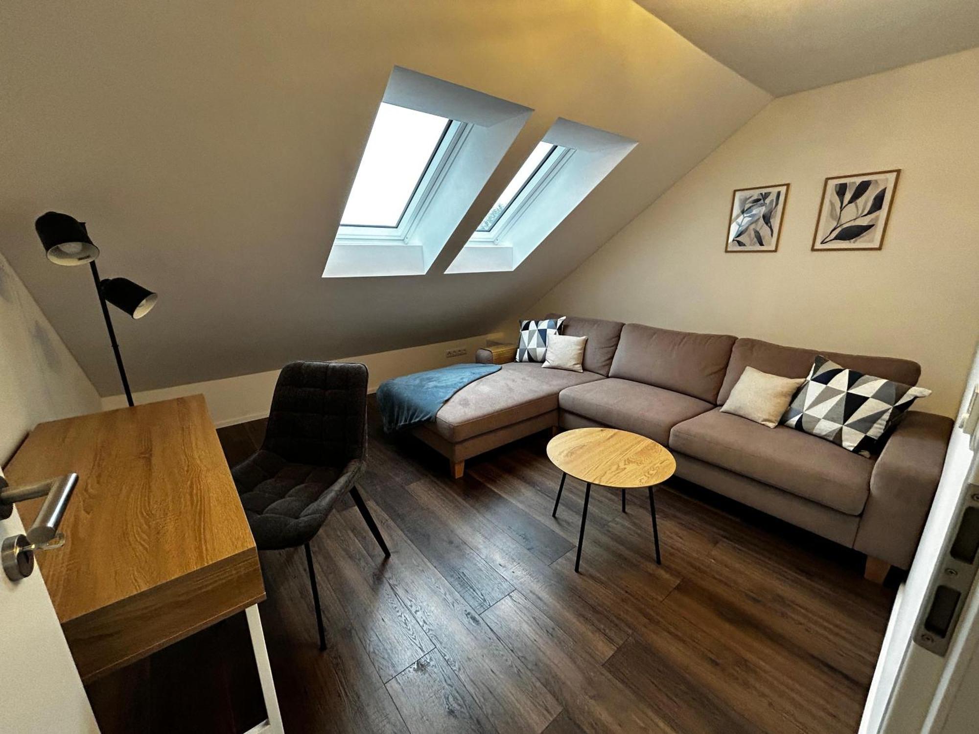 Moderne Ferienwohnung Fuer Familien Im Dachgeschoss Bosau Exteriér fotografie