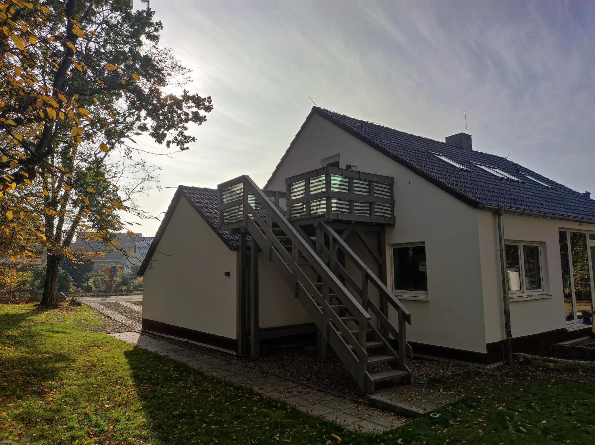 Moderne Ferienwohnung Fuer Familien Im Dachgeschoss Bosau Exteriér fotografie