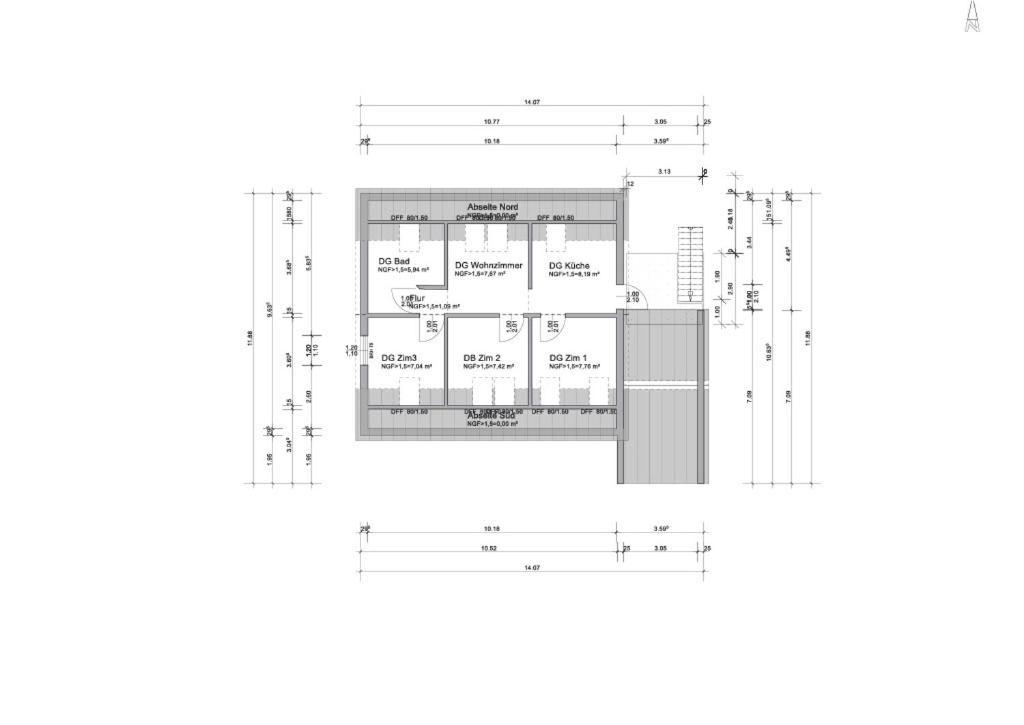 Moderne Ferienwohnung Fuer Familien Im Dachgeschoss Bosau Exteriér fotografie